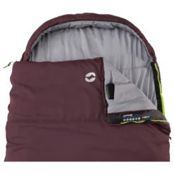 Outwell Campion Lux - Kunstfaserschlafsack -Camping im Freien outwell campion lux kunstfaserschlafsack detail 5