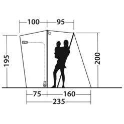 Outwell Lakecrest - Bus-Vorzelt -Camping im Freien outwell lakecrest bus vorzelt detail 5