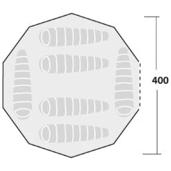 Robens Klondike - Gruppenzelt -Camping im Freien robens klondike gruppenzelt detail 3