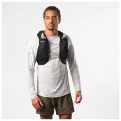 Salomon Active Skin 8 Set - Laufweste -Camping im Freien salomon active skin 8 set laufweste detail 4