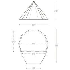 Spatz Wigwam 5 BTC - Gruppenzelt -Camping im Freien spatz wigwam 5 btc gruppenzelt detail 7